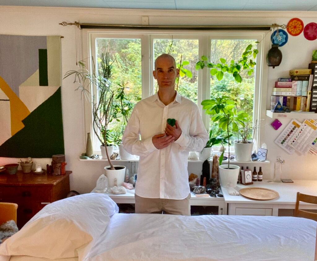 Mervin Wilk, certified Emotions & Metaphysical Kinesiologist and Eurythmy Therapist in Sweden, founder of Heart of Mervin